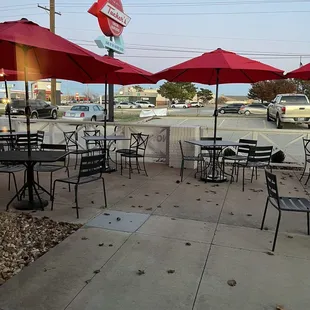 The patio