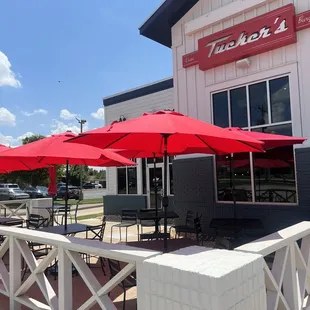 Outside patio