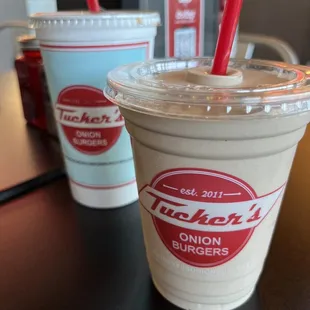 Chocolate shake &amp; soda