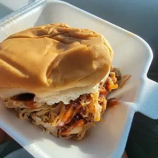 Pulled Chicken sandwich