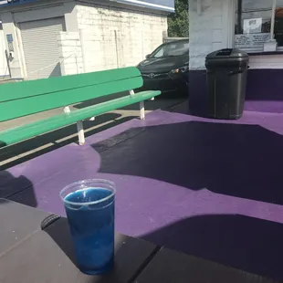 Blue Raspberry Slushie