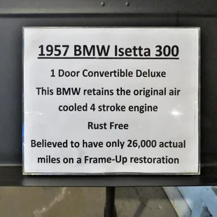 TAGS: 20221105 Tucson Auto Museum 1957 BMW Isetta 300 &quot;Tucson Auto Museum&quot; &quot;1957 BMW Isetta 300&quot; &quot;Auto Museum&quot; &quot;BMW Isetta 300&quot;