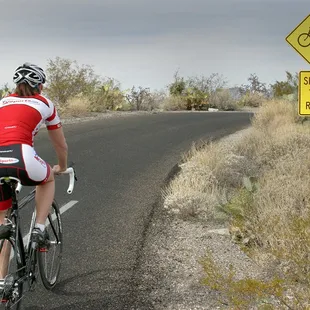Saguaro East is a great place to ride and experience the desert