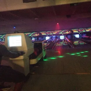 Cosmic bowling