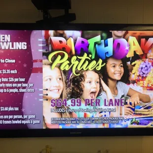 Birthday Parties