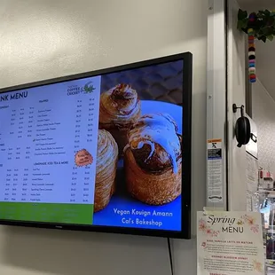 Extensive menu!