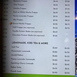 Prices are decent