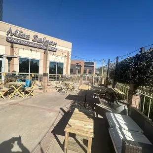 The patio
