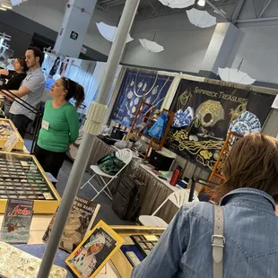 Ancient coins from sunken ships sold here at the Gem n mineral show 2025