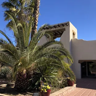 Courtyard with bell tower