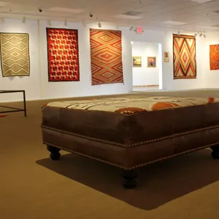 Wonderful display of textiles