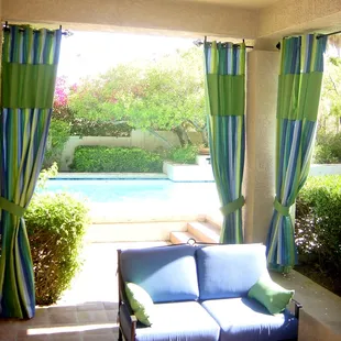 Outdoor Drapes &amp; Cushions