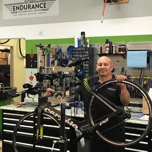 Some of the best Shimano S Tech Certified mechanics