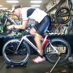 Brian Grasky is the best bike fitter in the State!
