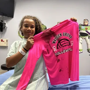 Right after being stitched up, happy as can be! Thank you to their staff!!!