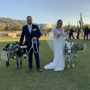 Beer burros at Tanque verde ranch