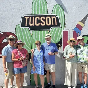 Our walking Tuscon Food Tour group.