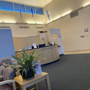 Lobby, says suite B on the outside, I didn't see a Suite A, which is inside and not visible from outside