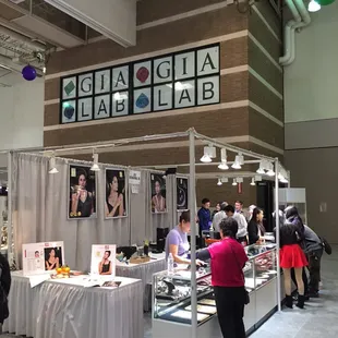 GIA provides stone identification services at the AGTA show