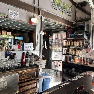 Bar area