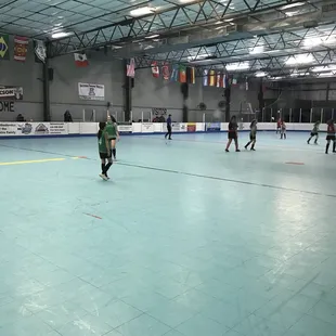 Indoor soccer (cause it's so cold outside! )