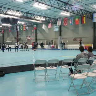 My first roller derby bout!