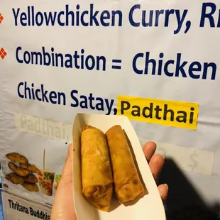 Veggie egg rolls
