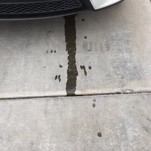 Power steering leak after new pump installed at mini of Tucson.