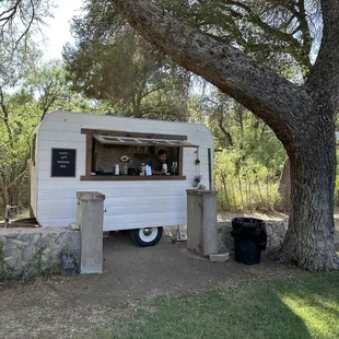 Tipsy Trailer. Camper trailer bar.