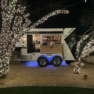 HORSE TRAILER BAR AT SAGUARO BUTES
