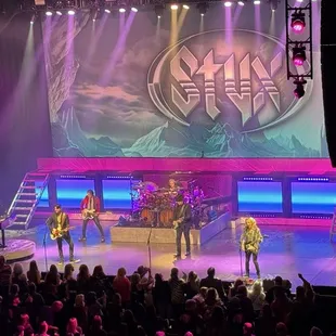 Styx playing at the Tucson music hall