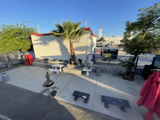 Downtown courtyard