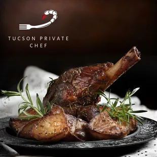 This client asked us to surprise them with a "meat &amp; potatoes" dish.