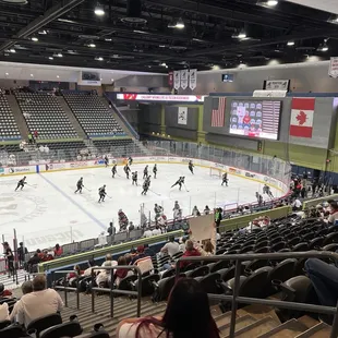 Caulder cup playoffs game 1!  Here we go!