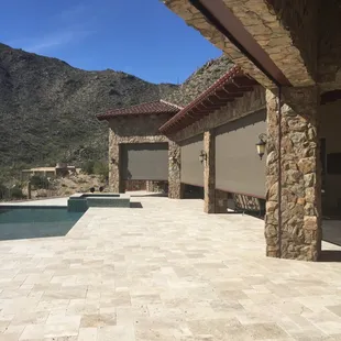 Build our Solution Xtreme Screens into your new patio.