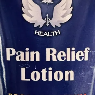 This is a topical lotion with THC/CBD, and is made by Chronic Health.