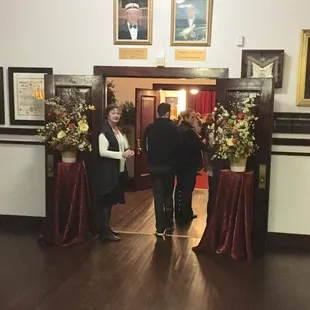 Doorway to main room
