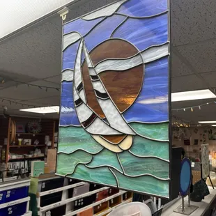 Stained glass window