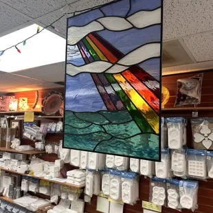 Stained glass windows