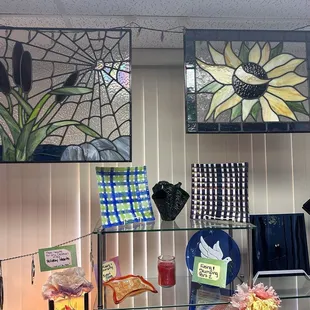 Stained glass window