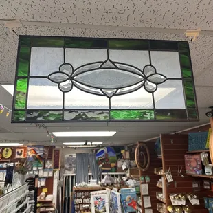 Stained glass window