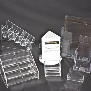 Acrylic literature displays
