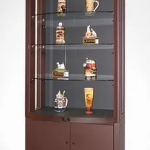 We have a large variety of display cases. Looking for something specific? We can special order cases just for you.