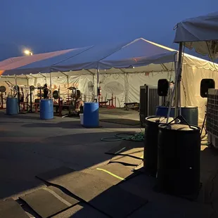 Outdoor workout space. #innovation #pandemic