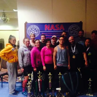Powerlifting Champions NASA Western Nationals.