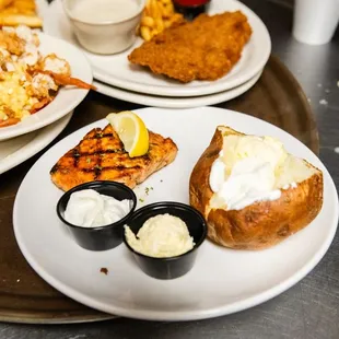 grilled fish, food, grilled seafood, seafood, fish