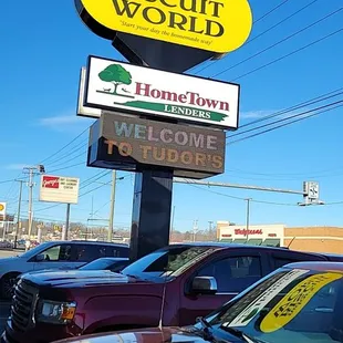 cars parked in a parking lot