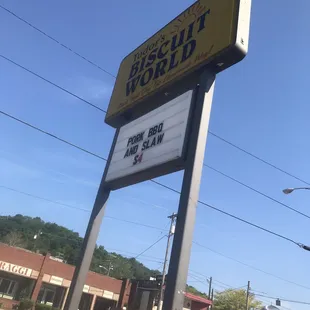 A welcome sight after 25 miles of biking....