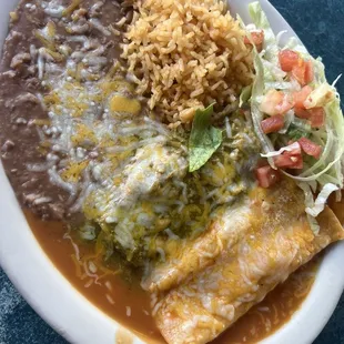 Enchilada &amp; Chille Relleno