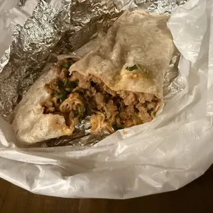 Carne Asada Burrito